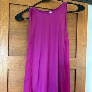 Fuschia athleta tank top
